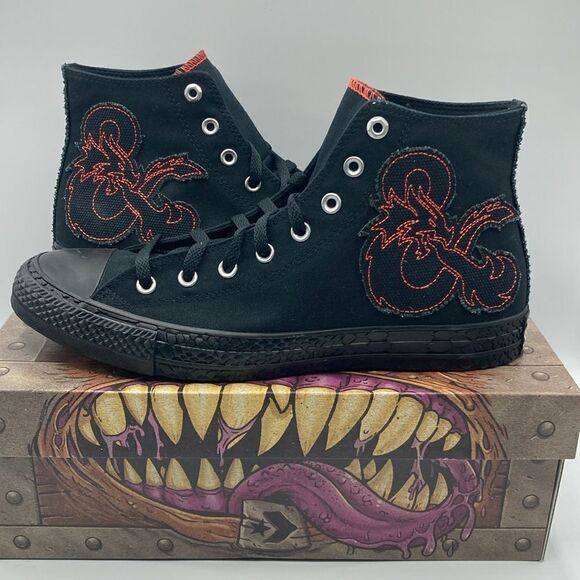 Converse x Dungeons & Dragons Limited Edition Chuck Taylor All Star Sneakers 9.5 - Picture 9 of 16